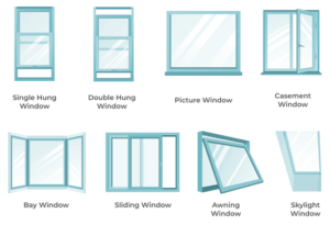 Window types offered by Total Exterior Pros